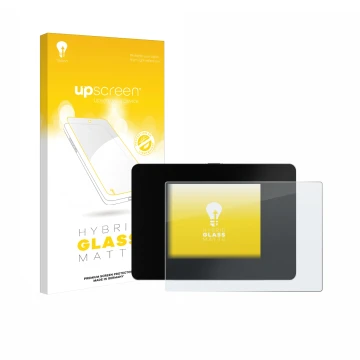 Face avant d’un emballage produit avec le logo de la marque upscreen. À côté, l’appareil REINER SCT Authenticator mini est rep
