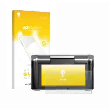 Face avant d’un emballage produit avec le logo de la marque upscreen. À côté, l’appareil Revopoint Miraco est représenté avec 
