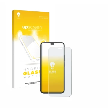 Face avant d’un emballage produit avec le logo de la marque upscreen. À côté, l’appareil Honor 200 Lite est représenté avec la