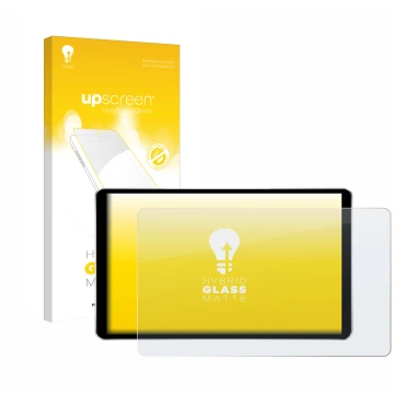 Face avant d’un emballage produit avec le logo de la marque upscreen. À côté, l’appareil Joying Car Radio 8