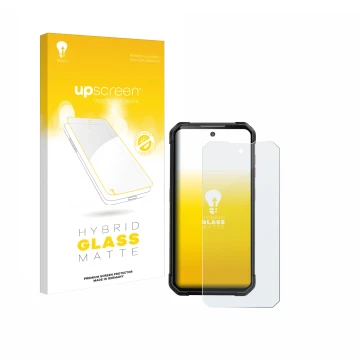 Face avant d’un emballage produit avec le logo de la marque upscreen. À côté, l’appareil iiiF150 B2 est représenté avec la pro