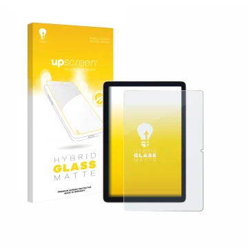 Face avant d’un emballage produit avec le logo de la marque upscreen. À côté, l’appareil Doogee T10 Pro est représenté avec la