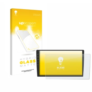 Face avant d’un emballage produit avec le logo de la marque upscreen. À côté, l’appareil Eonon ua12s plus-6g est représenté av