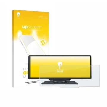Face avant d’un emballage produit avec le logo de la marque upscreen. À côté, l’appareil Lamto 9.26