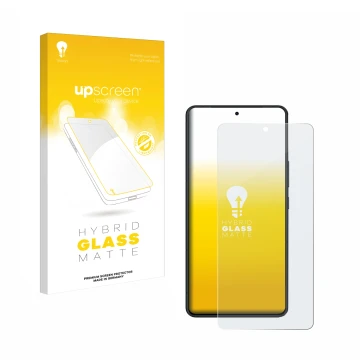 Face avant d’un emballage produit avec le logo de la marque upscreen. À côté, l’appareil ASUS ROG Phone 9 Pro est représenté a