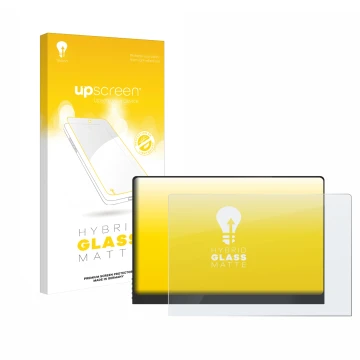 Face avant d’un emballage produit avec le logo de la marque upscreen. À côté, l’appareil Uperfect UColor O2 16