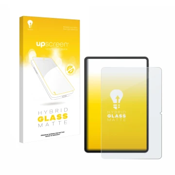 Face avant d’un emballage produit avec le logo de la marque upscreen. À côté, l’appareil Redmagic Nova Gaming-Tablet 10,9