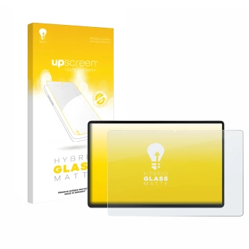 Face avant d’un emballage produit avec le logo de la marque upscreen. À côté, l’appareil Acer Iconia X12 est représenté avec l