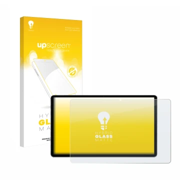 Face avant d’un emballage produit avec le logo de la marque upscreen. À côté, l’appareil Xgody Q17 11