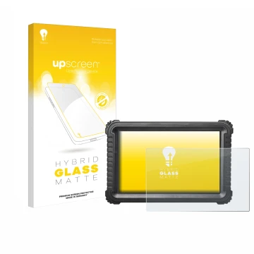 Face avant d’un emballage produit avec le logo de la marque upscreen. À côté, l’appareil iCarsoft CR Ultra est représenté avec
