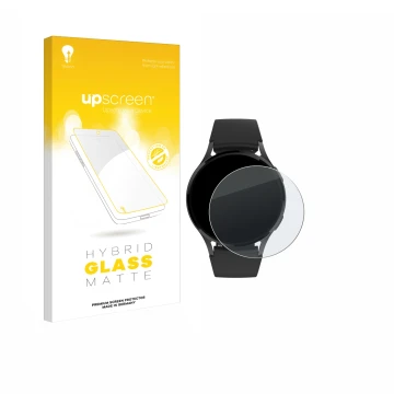 Face avant d’un emballage produit avec le logo de la marque upscreen. À côté, l’appareil Levowatch EDGY est représenté avec la