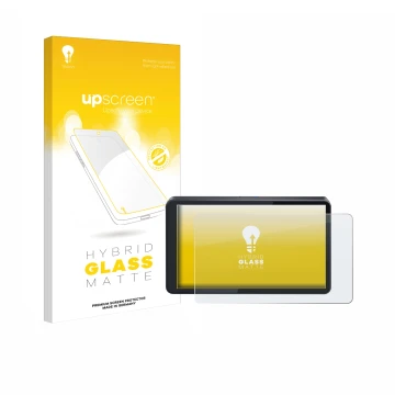 Face avant d’un emballage produit avec le logo de la marque upscreen. À côté, l’appareil CARabc DB601 est représenté avec la p