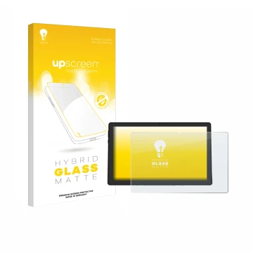 Face avant d’un emballage produit avec le logo de la marque upscreen. À côté, l’appareil Whitedeer A10PRO est représenté avec 