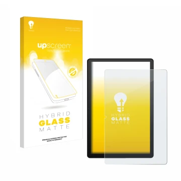 Face avant d’un emballage produit avec le logo de la marque upscreen. À côté, l’appareil Whitedeer G13 est représenté avec la 
