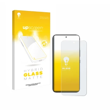 Face avant d’un emballage produit avec le logo de la marque upscreen. À côté, l’appareil Infinix GT 30 Pro est représenté avec