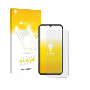 Face avant d’un emballage produit avec le logo de la marque upscreen. À côté, l’appareil Oukitel WP55 Pro est représenté avec 
