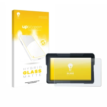 Face avant d’un emballage produit avec le logo de la marque upscreen. À côté, l’appareil Lamtto RC19 7