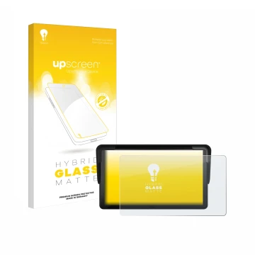 Face avant d’un emballage produit avec le logo de la marque upscreen. À côté, l’appareil Carpuride V3 7