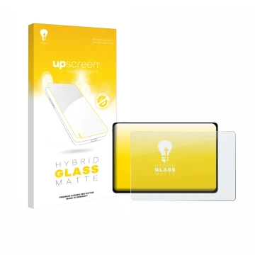 Face avant d’un emballage produit avec le logo de la marque upscreen. À côté, l’appareil Honor Magicpad 3 est représenté avec 