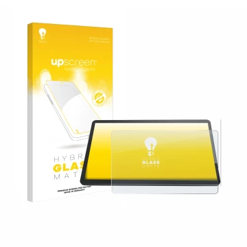 Face avant d’un emballage produit avec le logo de la marque upscreen. À côté, l’appareil Elo TouchSystems 1504L 15