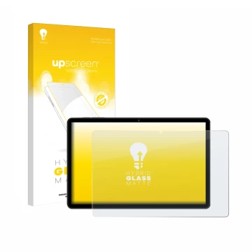 Face avant d’un emballage produit avec le logo de la marque upscreen. À côté, l’appareil RUSHAR M90 11