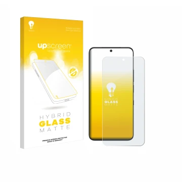 Face avant d’un emballage produit avec le logo de la marque upscreen. À côté, l’appareil TCL NXTPAPER 60 Ultra est représenté 