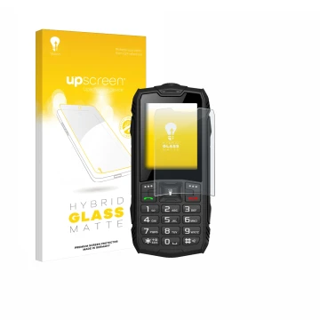 Face avant d’un emballage produit avec le logo de la marque upscreen. À côté, l’appareil Hammer Rock est représenté avec la pr