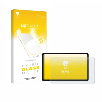 Face avant d’un emballage produit avec le logo de la marque upscreen. À côté, l’appareil Doogee U12 est représenté avec la pro