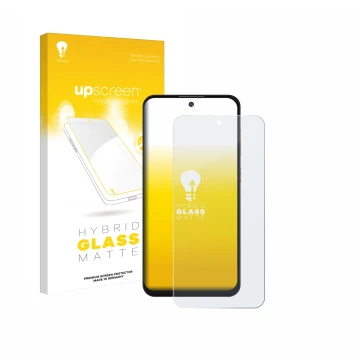 Face avant d’un emballage produit avec le logo de la marque upscreen. À côté, l’appareil Oukitel C69 est représenté avec la pr