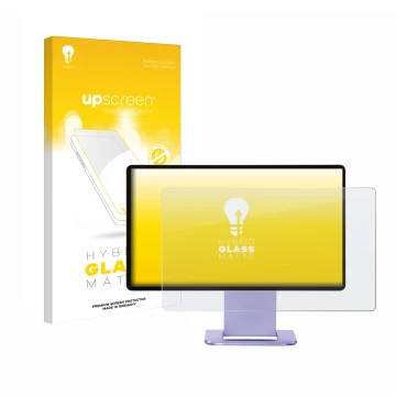 Face avant d’un emballage produit avec le logo de la marque upscreen. À côté, l’appareil Sotsu FlipAction Touch 14