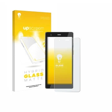 Face avant d’un emballage produit avec le logo de la marque upscreen. À côté, l’appareil Scorpion 6X V2 est représenté avec la