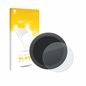 Face avant d’un emballage produit avec le logo de la marque upscreen. À côté, l’appareil Elecrow Display 2.8