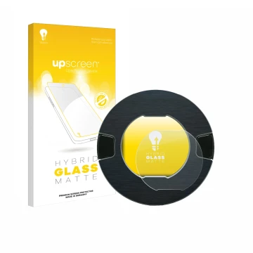 Face avant d’un emballage produit avec le logo de la marque upscreen. À côté, l’appareil OOONO P-DISC NO1 est représenté avec 