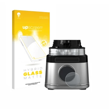 Face avant d’un emballage produit avec le logo de la marque upscreen. À côté, l’appareil Ninja Detect Power Pro est représenté