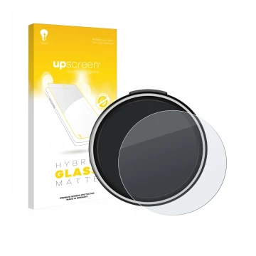 Face avant d’un emballage produit avec le logo de la marque upscreen. À côté, l’appareil OOONO CO-Driver NO2 Plus est représen