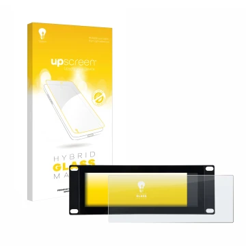 Face avant d’un emballage produit avec le logo de la marque upscreen. À côté, l’appareil GeeekPi DP-0059 7.84