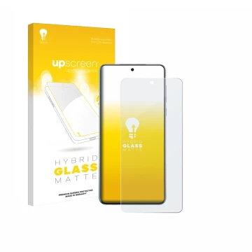 Face avant d’un emballage produit avec le logo de la marque upscreen. À côté, l’appareil Oppo Find X8s+ est représenté avec la