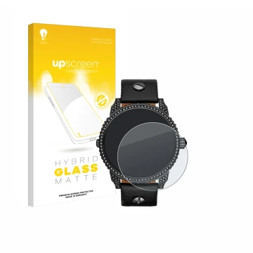 Face avant d’un emballage produit avec le logo de la marque upscreen. À côté, l’appareil Diesel Mini Daddy est représenté avec