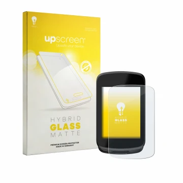 Face avant d’un emballage produit avec le logo de la marque upscreen. À côté, l’appareil Magene C606 Pro est représenté avec l