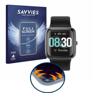 Face avant d’un emballage produit avec le logo de la marque Savvies. À côté, l’appareil Putare 205L est représenté avec la pro