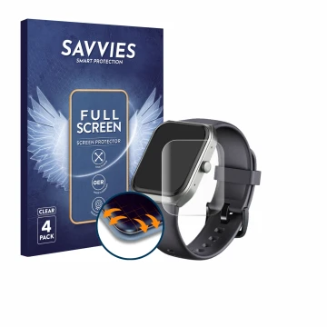 Face avant d’un emballage produit avec le logo de la marque Savvies. À côté, l’appareil TUYOMA LW76 1.91