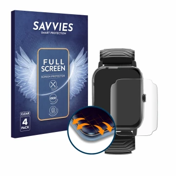 Face avant d’un emballage produit avec le logo de la marque Savvies. À côté, l’appareil Ddidbi P66E 1.85
