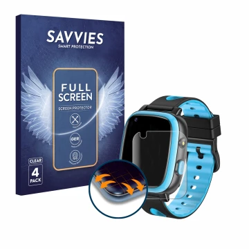 Face avant d’un emballage produit avec le logo de la marque Savvies. À côté, l’appareil Aduogeng T5 est représenté avec la pro