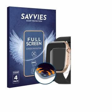Face avant d’un emballage produit avec le logo de la marque Savvies. À côté, l’appareil Aimiuvei G36 1.85