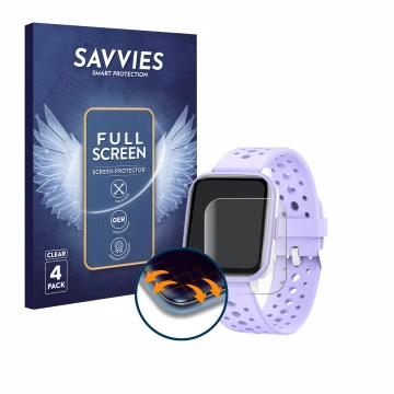 Face avant d’un emballage produit avec le logo de la marque Savvies. À côté, l’appareil Butele H69 est représenté avec la prot