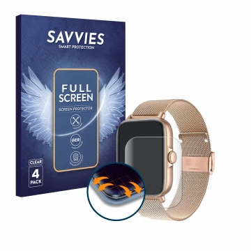 Face avant d’un emballage produit avec le logo de la marque Savvies. À côté, l’appareil Pireware Elegance 3 1.69