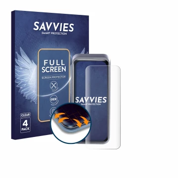 Face avant d’un emballage produit avec le logo de la marque Savvies. À côté, l’appareil Anker Prime 20000 est représenté avec 