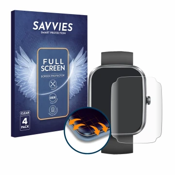 Face avant d’un emballage produit avec le logo de la marque Savvies. À côté, l’appareil Kuizil T70 1.91