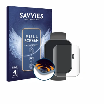 Face avant d’un emballage produit avec le logo de la marque Savvies. À côté, l’appareil zakotu Y66 1.96