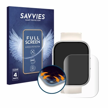Face avant d’un emballage produit avec le logo de la marque Savvies. À côté, l’appareil Oukitel BT103 1.91